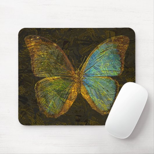 Tapis De Souris Papillon (Avec souris)