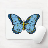 Tapis De Souris Papillon (Avec souris)