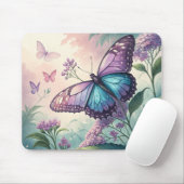 Tapis De Souris Papillon (Avec souris)