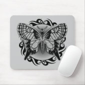 TAPIS DE SOURIS PAPILLON. (Avec souris)