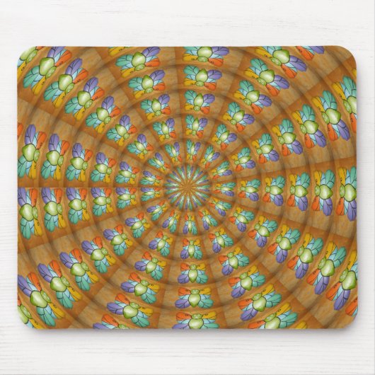 Tapis De Souris Papillon 1 Mousepad (Devant)