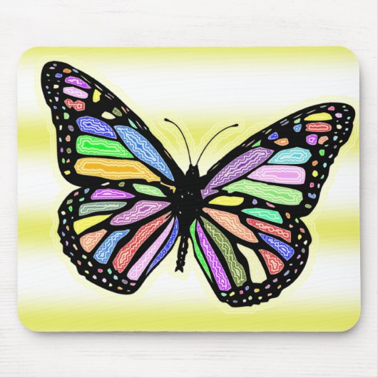 Tapis De Souris Papillon 2 (Devant)