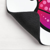 Tapis De Souris Papillon Abstrait (Coin)