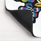 Tapis De Souris Papillon Abstrait 3 (Coin)