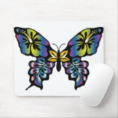 Tapis De Souris Papillon Abstrait 3 (Avec souris)