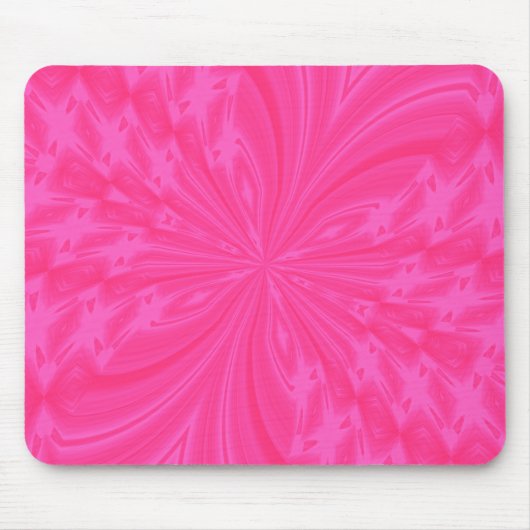 Tapis De Souris Papillon Abstrait rose clair MOUSEPAD (Devant)