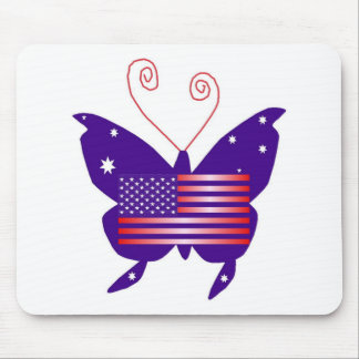 Tapis De Souris Papillon américain Diva