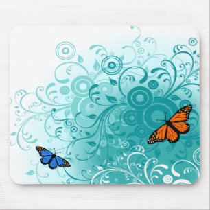 Tapis De Souris Papillon Art 2 Mousepad
