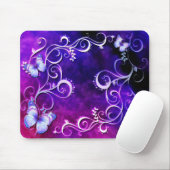 Tapis De Souris Papillon Art 3 Mousepad (Avec souris)