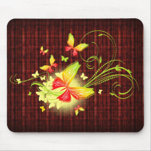 Tapis De Souris Papillon Art 5 Mousepad
