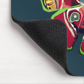 Tapis De Souris Papillon Art coloré (Coin)