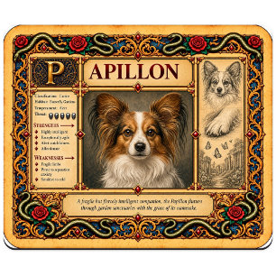 Tapis De Souris Papillon, Art du Bestiaire Médiéval