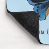 Tapis De Souris Papillon Birdwing (Coin)