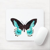 Tapis De Souris Papillon bleu (Avec souris)