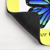 Tapis De Souris papillon bleu, (Coin)