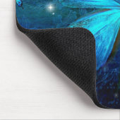 Tapis De Souris Papillon bleu élégant (Coin)