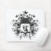 Tapis De Souris Papillon Bouddha (Avec souris)