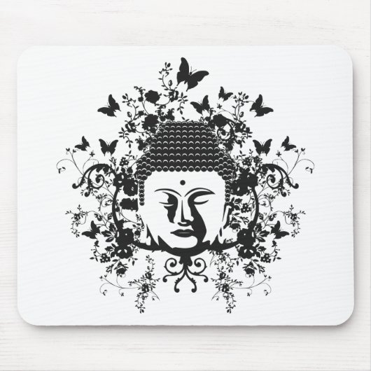 Tapis De Souris Papillon Bouddha (Devant)