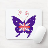 Tapis De Souris Papillon britannique Diva (Avec souris)