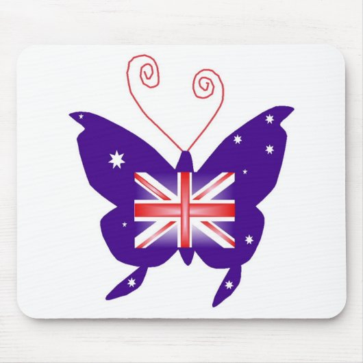 Tapis De Souris Papillon britannique Diva (Devant)