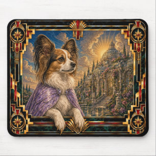 Tapis De Souris Papillon, Chien Art Déco