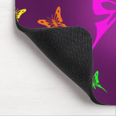 Tapis De Souris Papillon coloré (Coin)
