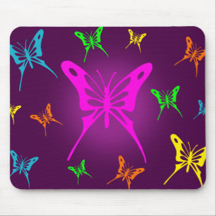 Tapis De Souris Papillon coloré
