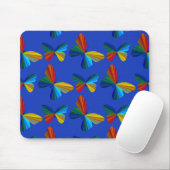 Tapis De Souris Papillon coloré Pad (Avec souris)