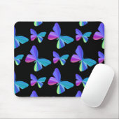 Tapis De Souris Papillon coloré Pad (Avec souris)