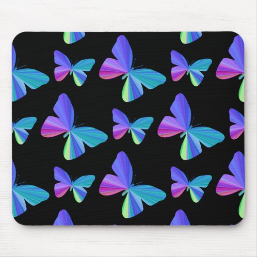 Tapis De Souris Papillon coloré Pad (Devant)