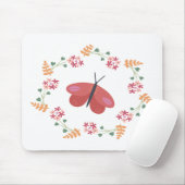 Tapis De Souris Papillon de courroie (Avec souris)