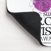 Tapis De Souris Papillon de maladie de Crohn (Coin)