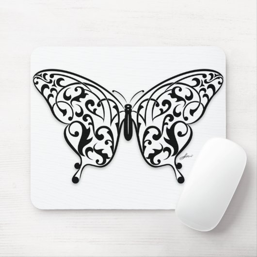 Tapis De Souris Papillon_Design (Avec souris)