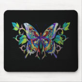 Tapis De Souris papillon en verre (Devant)