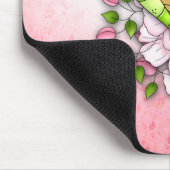 Tapis De Souris Papillon et fleurs mignons (Coin)