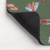 Tapis De Souris Papillon et papillon en toute transparence (Coin)