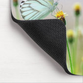 Tapis De Souris papillon, fleur, pollinisation (Coin)