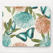 Papillon floral Pad
