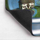 Tapis De Souris Papillon Globe Mousepad (Coin)