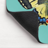 Tapis De Souris Papillon jaune et noir (Coin)