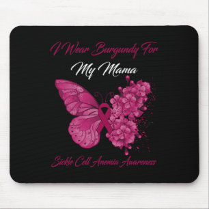 Tapis De Souris Papillon Je Porte La Bourgogne Pour Ma Mama Cellul