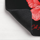 Tapis De Souris Papillon Je Porte Le Rouge Pour Mon Mari Cellule F (Coin)