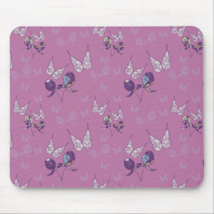 Tapis De Souris Papillon Joy Mousepad (pourpre)