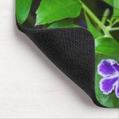 Tapis De Souris Papillon malachite sur fleur violette (Coin)