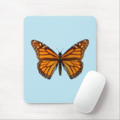 Tapis De Souris Papillon Monarque (Avec souris)