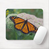 Tapis de souris Papillon Monarque (Avec souris)