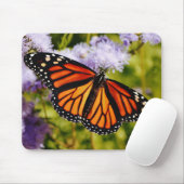 Tapis De Souris Papillon Monarque à l'intérieur des ailes (Avec souris)