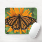 Tapis De Souris Papillon monarque (Danaus plexippus) en pot (Avec souris)