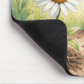 Tapis De Souris Papillon Monarque Livrant du Courrier (Coin)