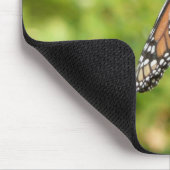 Tapis De Souris Papillon Monarque sur papillon pourpre Bush (Coin)